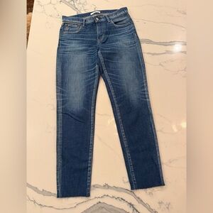 Moussy Vintage Denim, Howa, Size 27, Distressed blue.